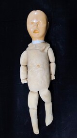 Tool - Obstetric teaching doll used by St George's Hospital, Kew, c.1950s-1960s