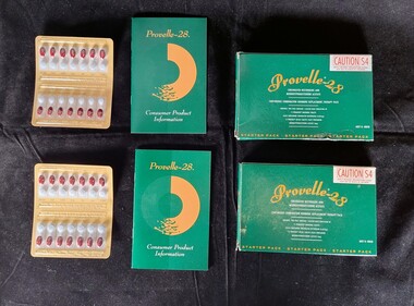 Two 'Starter Pack' boxes of Provelle 28 medication