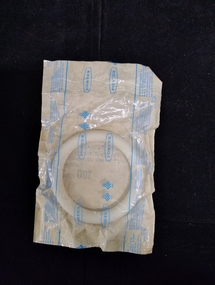 Portex rubber ring pessary, 100mm, Portex Ltd, England, c.1985-1986