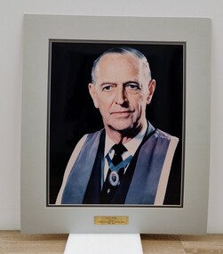 Photograph - Colour photograph of Dr B.T. Mayes