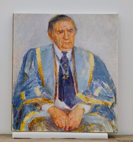 Painting - Portrait of Professor J.F. Correy, George Davis, c.1988