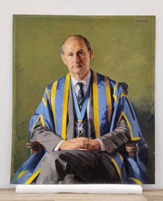 Painting - Portrait of Dr J.A. O'Loughlin, Robert Hannaford, 1990