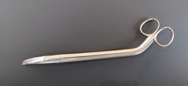 Instrument - Uterine suture scissors associated with Dr Felix Meyer, Mayer & Meltzer