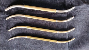 Instrument - Four uterine dilators associated with Dr Felix Meyer