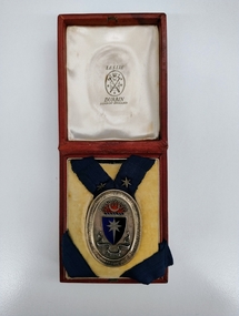 Medal - Chairman's medal, Australian Regional Council, Royal College of Obstetricians and Gynaecologists, Leslie Gorden Durbin, 1953