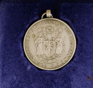 Medal - Royal College of Obstetricians and Gynaecologists Golden Jubilee Medal associated with Dr Terence O'Malley, 1979 (approximate)