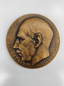 Medal - Francis James Browne Medal, Andor Mészáros, 1965