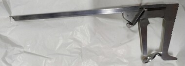 Instrument - Prototype Filshie clip applicator used by Dr Gabriel Zipser