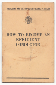 Book, How To Become An Efficient Conductor, Unknown, thought to be 1960's