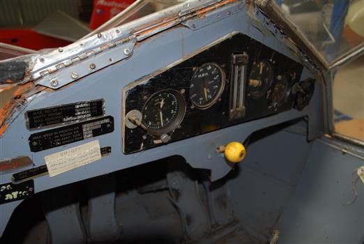 Glider instrument panel