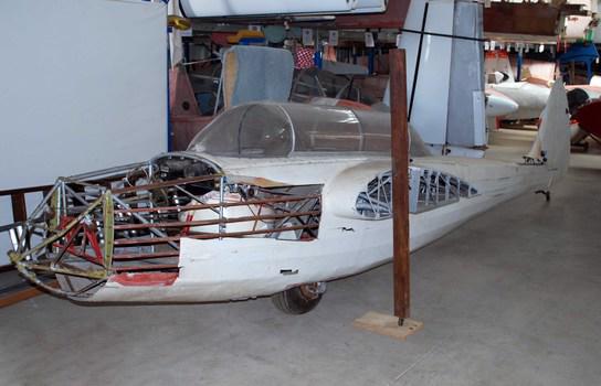 Glider fuselage