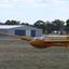 Yellow glider landing 