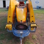Derigged glider on trailer