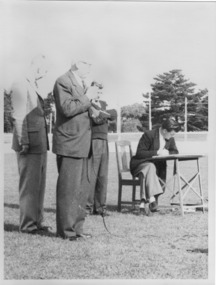 Photograph - c1958-59 Signing Ceremony