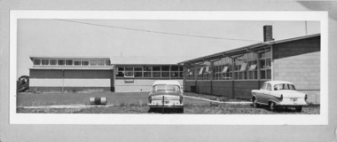 Photograph - Geelong East Technical School c1960 from Olney Avenue