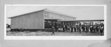Photograph - Geelong East Technical School Trade Wing c1960 from Boundary Road