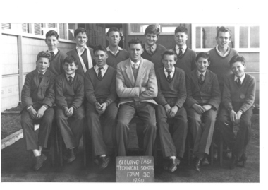 Photograph - 1960 Geelong East Technical School Form 3D