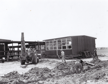 Photograph - Newcomb High School 1969 Building the School, Geelong Advertiser, Newcomb High School 1969 Building the School, 04/02/1969
