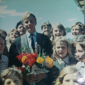 Photograph - Newcomb High School March 1969 Mr Green's Last Day, Newcomb High School March 1969 Mr Green's Last Day