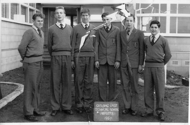 Photographic Album - Geelong East Technical School Prefects, Leathersmith, circa 1960