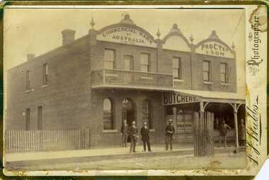 Photograph, Procter's building 1884