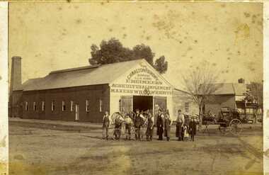 Photograph, The Charlton Foundry c. 1890, 1890