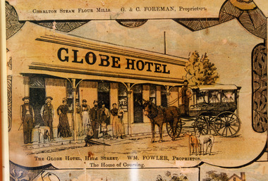 Photograph, Globe Hotel 1891