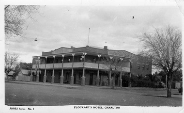 Postcard, Jones Series No 1 FLOCKHART'S HOTEL, CHARLTON, c.1950