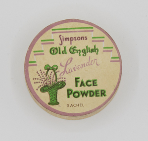 Domestic object - Face Powder container with powder