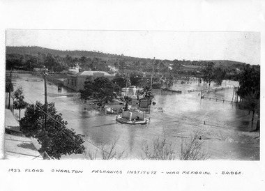 Photograph - 1923 Flood in Charlton