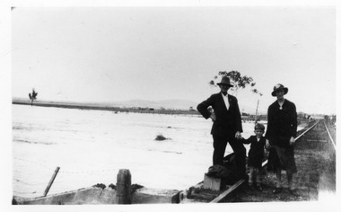 Photograph - 1939 Marmal Creek flooded