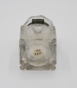 Functional object - Glass & Silver Inkwell