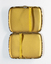 Opened Bakelite veneer cigarette case.