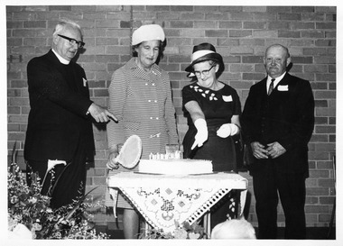 Photograph - St Andrew's Presbyterian Church Centenary 1971 Black and White Picture