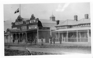Photograph - Black and white Photograph of Victoria Hall  Armstrong St Charlton c1911