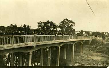 Photograph - 1925 Official New Bridge Opening over Avoca River