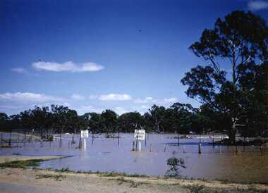 Photograph, Flood February 1973 St Arnaud Road