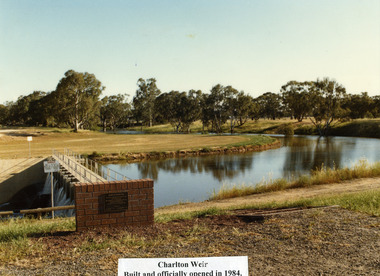 Photograph, New Charlton Weir C.1987