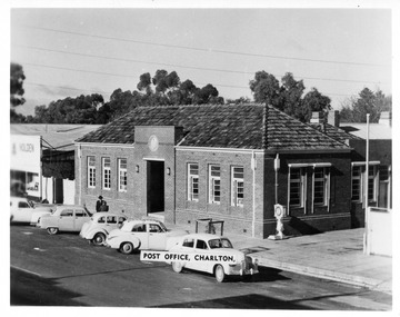 Photograph - Black and white photo of Post Office Charlton 1960s, Murray View Snapshots, 1960s