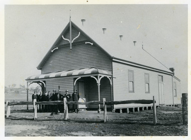 Photograph - Black & white photo of Buckrabanyule Hall c1908