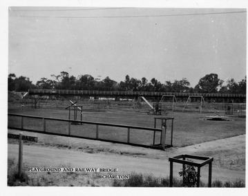 Photograph, Charlton Playground & Railway Bridge