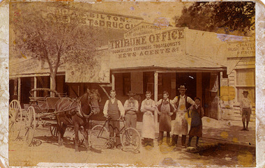 Photograph, Tribune Office of Hemmerson & Klunder