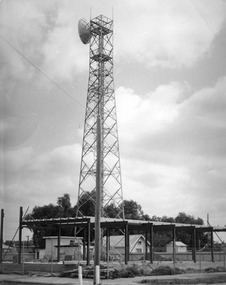 Photograph, Telstra Automatic Exchange & Radio Telephone Tower
