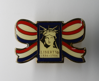 Badge - Liberty Badge 1886 - 1986