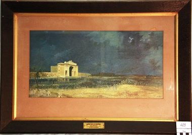 Print of Oil Painting, Menin Gate At Midnight 0r Ghosts of Menin Gate