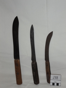 Butcher's Knives, Circa 1850