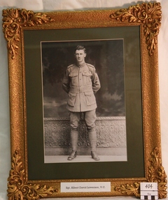 Portrait of V.C. Soldier, A.D. Lowerson V.C