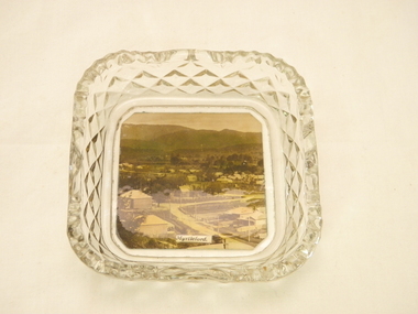 Glass Butter Dish, unknown
