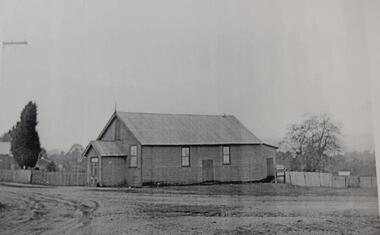 Photograph, Temperance Hall (lodge) Wallace Street Stanley