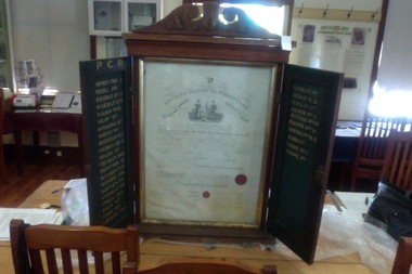 Honour Board - Ancient Order of Foresters Dispensation